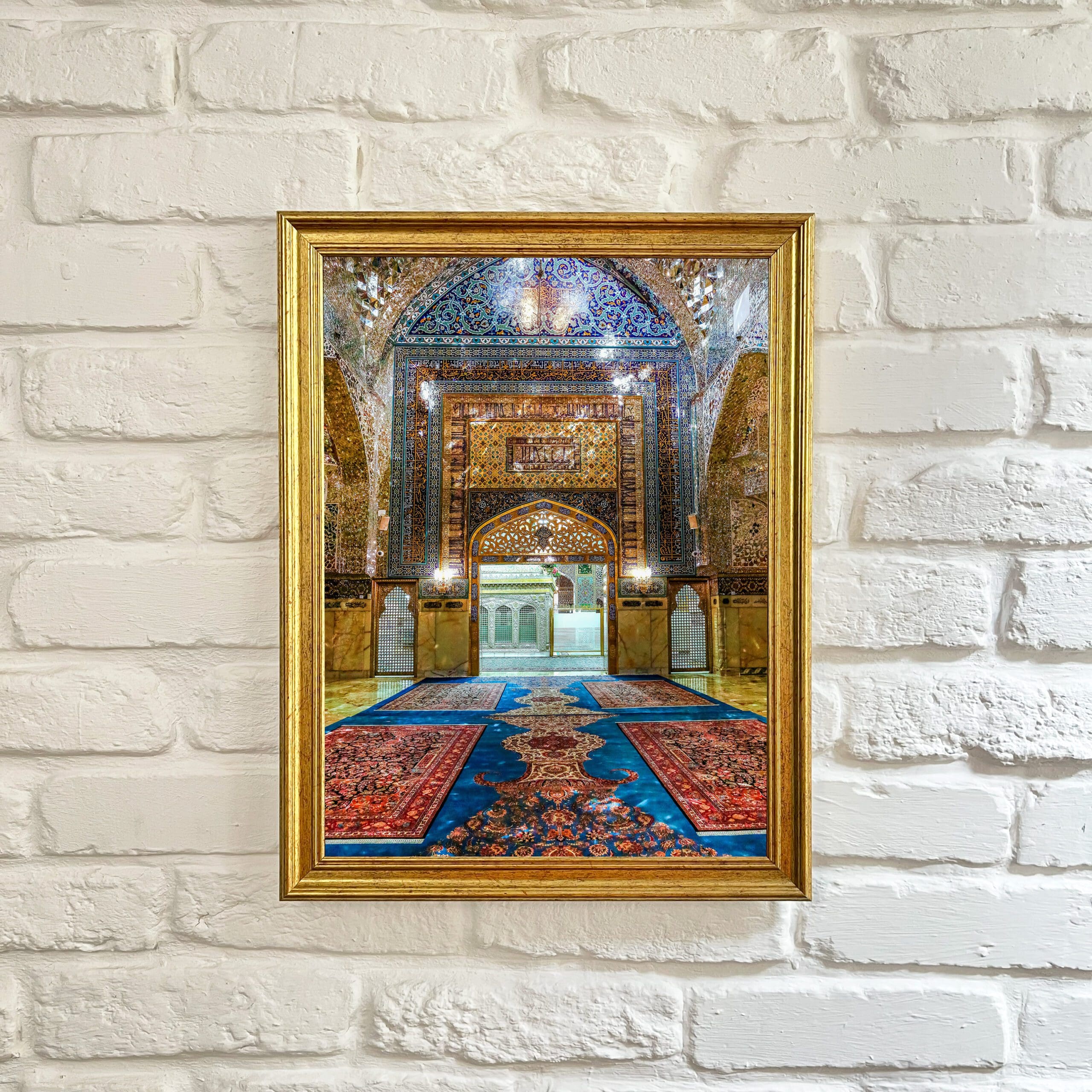 تابلو ضریح امام رضا (ع) مشهد - در سه نما متفاوت