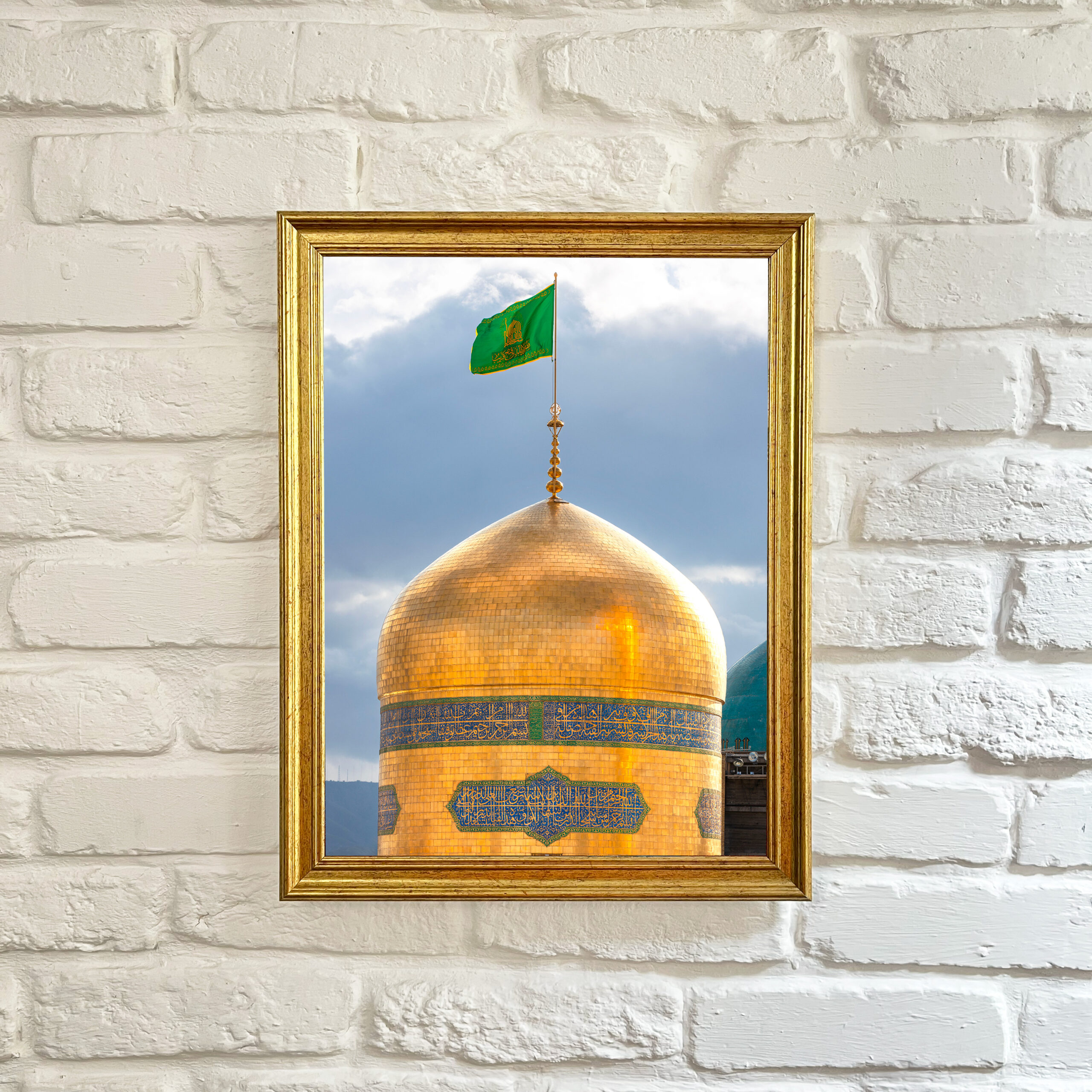 تابلو قاب عکس گنبد امام رضا مشهد