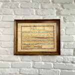 تابلو قاب آیه الکرسی پاپیروس