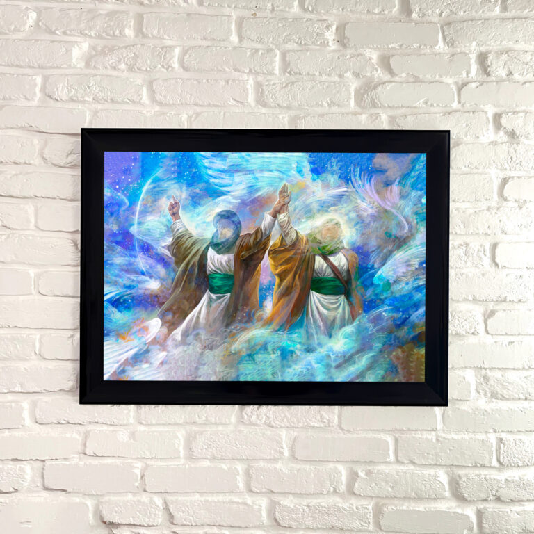 تابلو مخمل غدیر قاب عکس حسن روح الامین